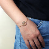Evil Eye Slide Bracelet For Woman Micro Pave Zircon Greek Eye Charms