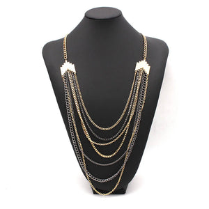 Tribal Necklace For Women Gothic Punk Pendant Vintage Wedding Jewelry