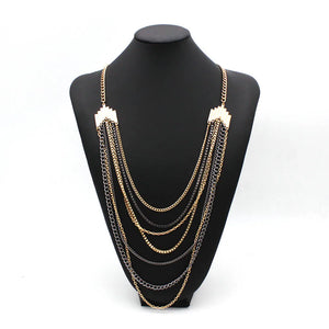 Tribal Necklace For Women Gothic Punk Pendant Vintage Wedding Jewelry