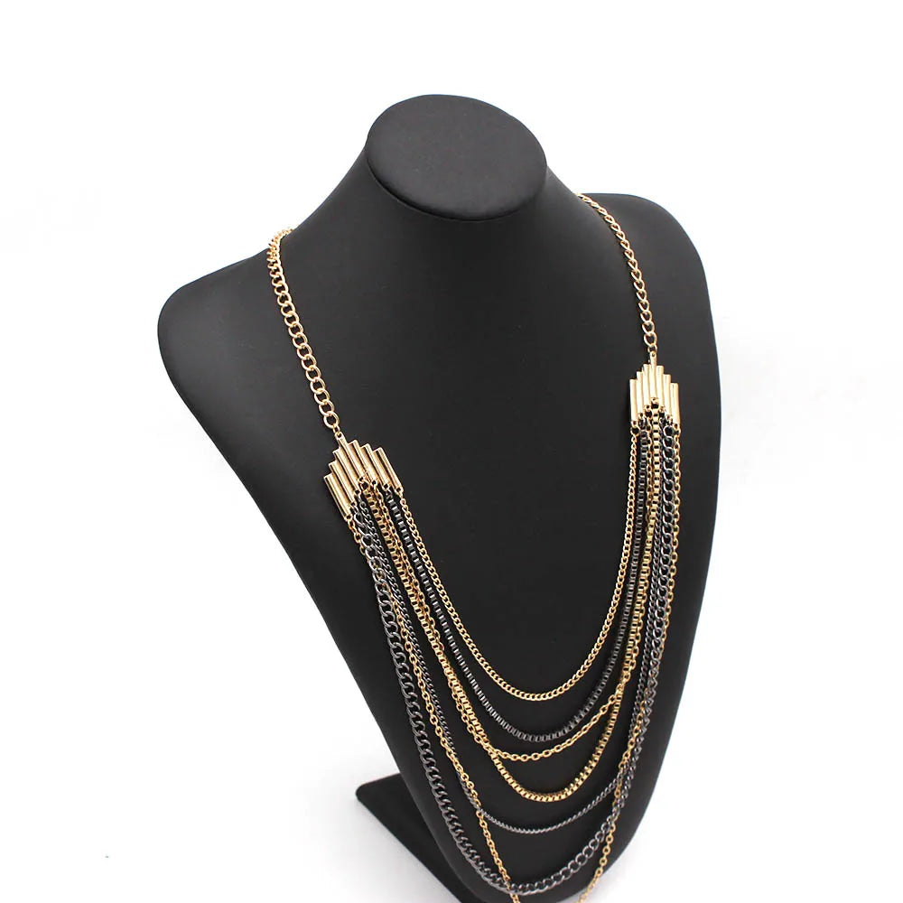 Tribal Necklace For Women Gothic Punk Pendant Vintage Wedding Jewelry