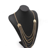Tribal Necklace For Women Gothic Punk Pendant Vintage Wedding Jewelry