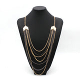 Tribal Necklace For Women Gothic Punk Pendant Vintage Wedding Jewelry