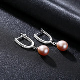 925 Sterling Silver Drop Earrings Women's Silver Jewelry Brincos