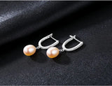 925 Sterling Silver Drop Earrings Women's Silver Jewelry Brincos