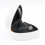 Heart Shape LED Light Ring Box Pendant Jewelry Packaging Case