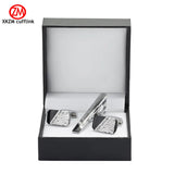 VAGULA Tie Clip Cufflinks Set Top Tie Pin Cuff links Set
