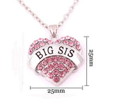Vintage Heart Pendant Necklace for Women Stainless Steel Jewelry