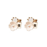 Vintage CC Earrings Pink Woman Jewelry Gift