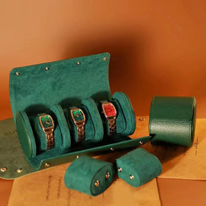 Watch Roll Box 1/3 Slots PU Watch Holder For Men Women Watches Organizer