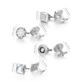 Wed Cufflinks 4 Pairs Set Man Shirt Cufflink Wedding Guest Dubai Arabia Men