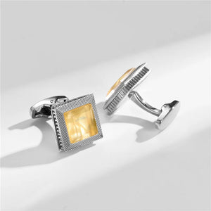 Vintage Square Cufflinks For Mens Cuffs Round Wedding