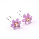 Bridal Hair Pins Clips Bride Pearl Crystal Hair Accessories