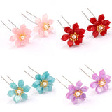 Bridal Hair Pins Clips Bride Pearl Crystal Hair Accessories
