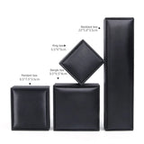 Wedding Ring Gift Packaging Box Brused PU Leather Case