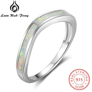 Fire Opal 925 Sterling Silver Ring Anniversary Gift Jewelry