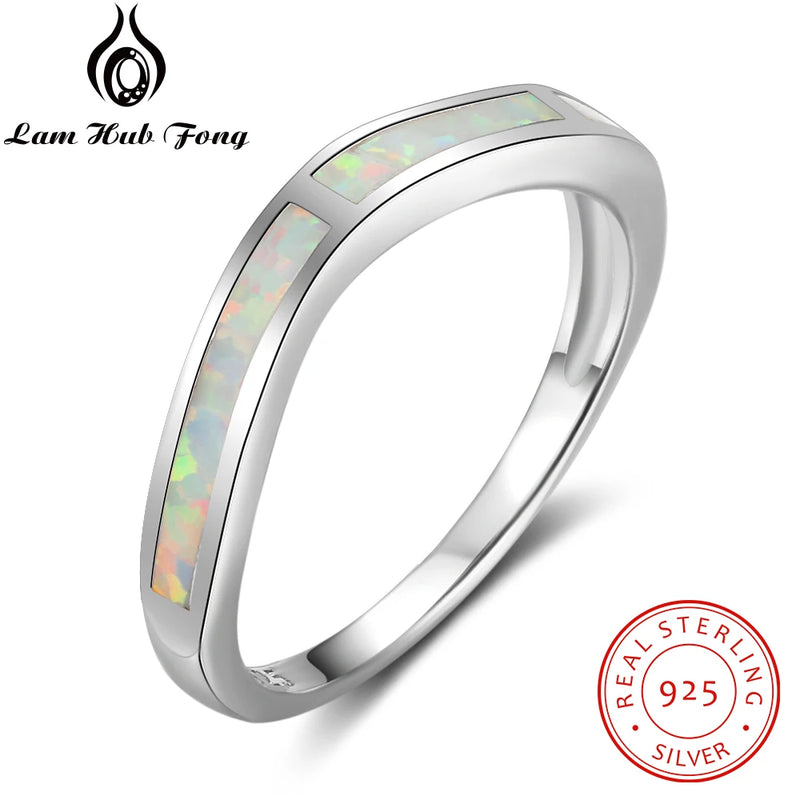 Fire Opal 925 Sterling Silver Ring Anniversary Gift Jewelry