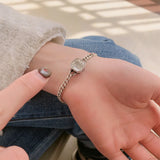 Crystal Link Chain Bracelet Women Jewelry Charms Geometric Bracelets