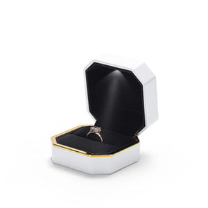 LED Pendant Wedding Necklace Display Case