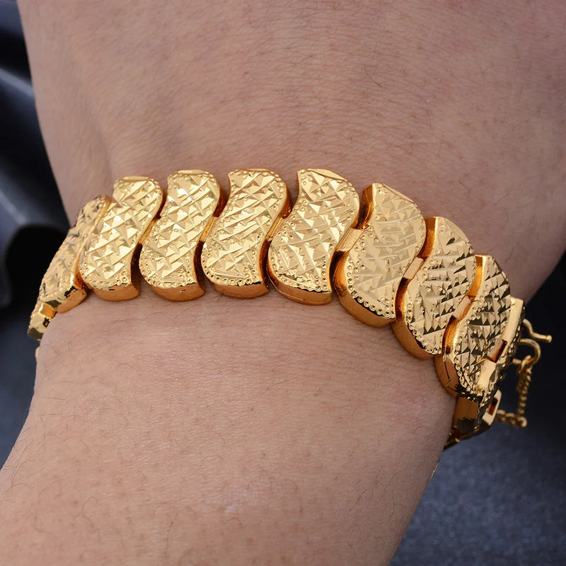 Chain Link Bracelet For Men Women pulseira masculina