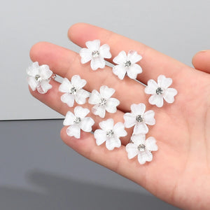 Flower Hair Pins for Wedding Bride and Bridesmaid Hairgrip
