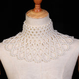 Women's ABS Pearl Necklaces Sexy Body Dress Wedding Jewelry