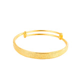 14K Sand Frosted Women's Bracelet Engagement Jewelry