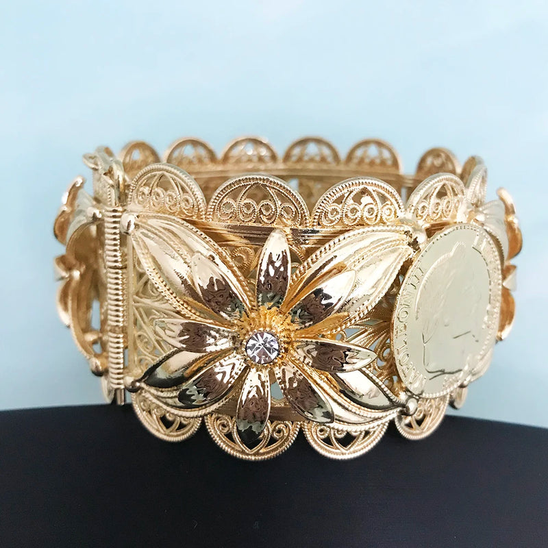 Crystal Inlaid Arm Bracelet Wedding Jewelry