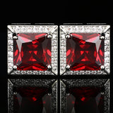Zircon Cuff Links French Shirt Semi-precious Stones Cufflink