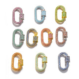 Zircon DIY Rhinestone Charms Clasp Lock Hook Crystal Necklace