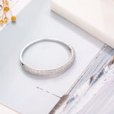 Diamond Filled Stone Bangles for Women Wedding