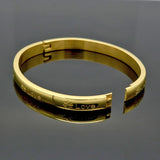 Clover Women's 316L Stainless Steel Love Bracelet