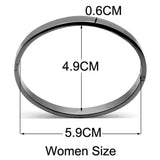 Clover Women's 316L Stainless Steel Love Bracelet
