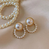 Vintage Pearl Earrings for Women - Classic and Elegant