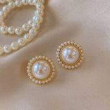 Vintage Pearl Earrings for Women - Classic and Elegant
