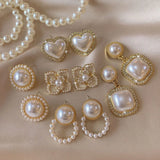 Vintage Pearl Earrings for Women - Classic and Elegant