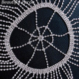 Crystal Fringed Forehead Chain Wedding Headband