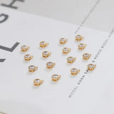 Zircon Mini Pendant for DIY Earrings Necklace Bracelet