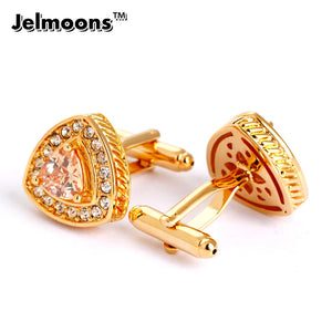 Rhinestone Wedding Party Cufflinks