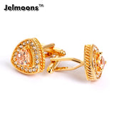 Rhinestone Wedding Party Cufflinks