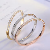 Stainless Steel Women's Bracelet Jewelry Set