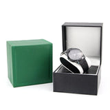 Lychee Pattern Watch Box Clamshell Watch Storage Display
