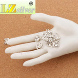 50pcs Lying Cat Spacer Charm Beads Pendants DIY Jewelry L1153