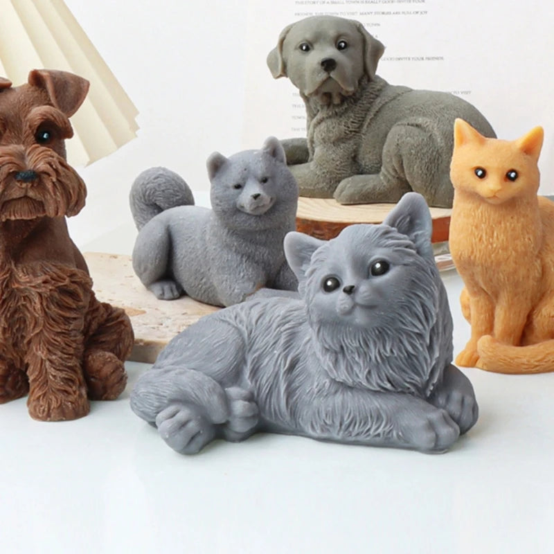 Animal Silicone 3D Mold for Candle Making & DIY Soap