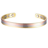 Women's Magnetic Copper Bracelet for Lymphatic Drainage Arthritis Pain Relief