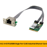 2.5G Ethernet LAN Card RTL8125B Industrial Control Network Card