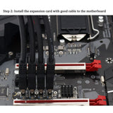 M.2 to Pci-E X1 4 Port USB3.0 Expansion Adapter ASM1184E