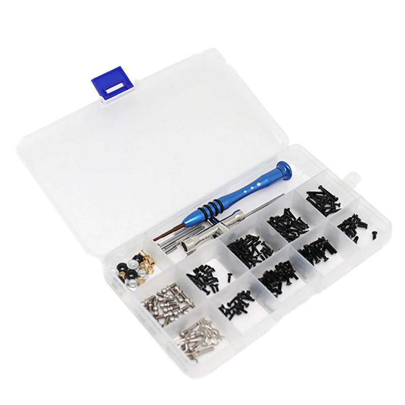 M2 M2.5 Screw Fastener Kit for 1/18 RC Car Spare Parts