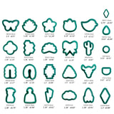 193Pcs Polymer Clay Cutters Set for Jewelry Making