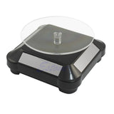 M2EA Solar Showcase Rotating Turntable for Watch Jewelry Display Stand