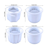 DIY Planter Pot Mold Cylinder Resin Mold Round Flower Pot Molds Pen Holder
